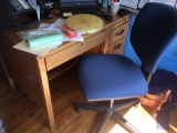 2 Desks and 2 Chairs  (contents not included)