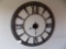 Oversized wall size clock