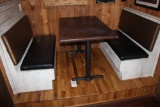 (2) Booths w/ Table