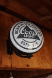Coors Light Lighted Sign