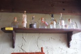Shelf w/ Decorative Bottles