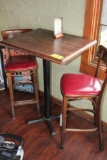 Bar Top Table w/ (2) Stools
