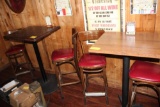 (2) Bar Top Tables w/ (4) Chairs