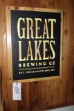 Lighted Great Lakes Sign