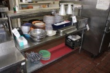 Two Tier Stainless Steel Prep Table