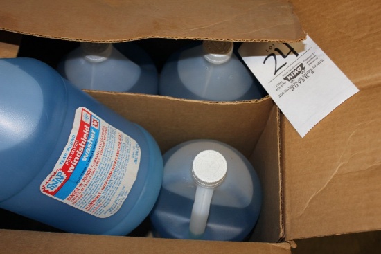 (10) gallons of windshield washer fluid