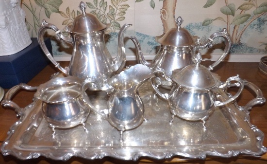 Fisher 4-pc. sterling coffee/tea set