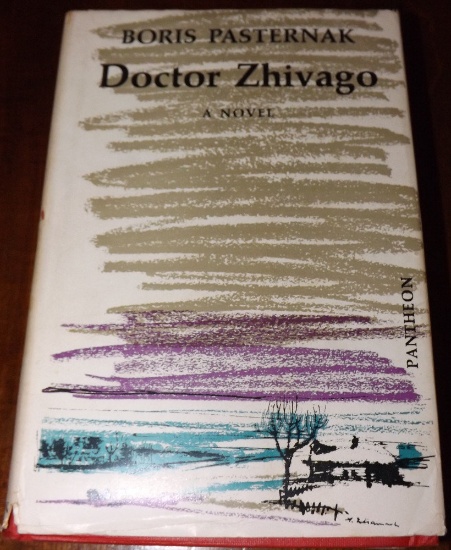 Dr. Zhivago book with dust jacket