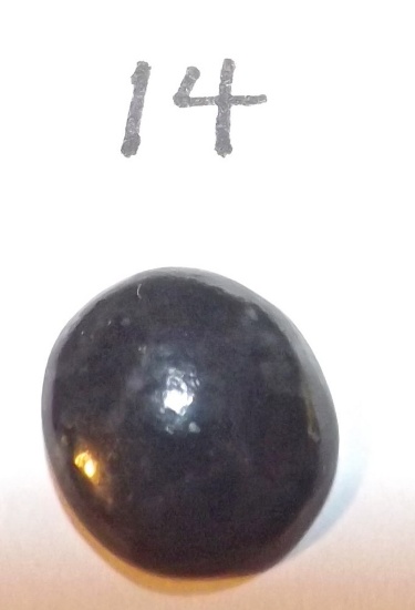 Jadeite Stone, Under One Gram, 1/2" Diameter