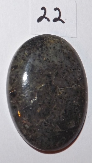 Jadeite Stone, 6 Grams, 1 1/8" x 7/8"