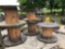 7 Large Wood Spools (Great Decorators)