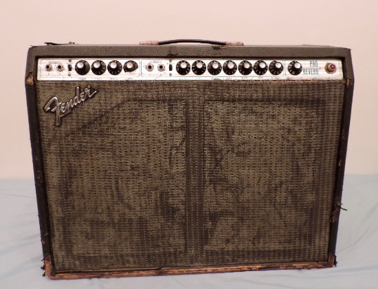 Fender Pro Reverb - Silverface with Master Volume - 1980
