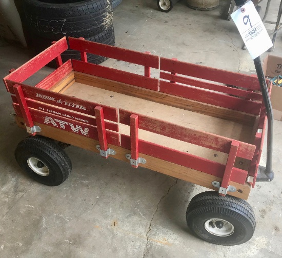 Radio Flyer Wagon With Sides