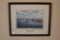 G.S. Hill Framed Print 380/750 & (2) Maurice Crosby Nautical Pictures