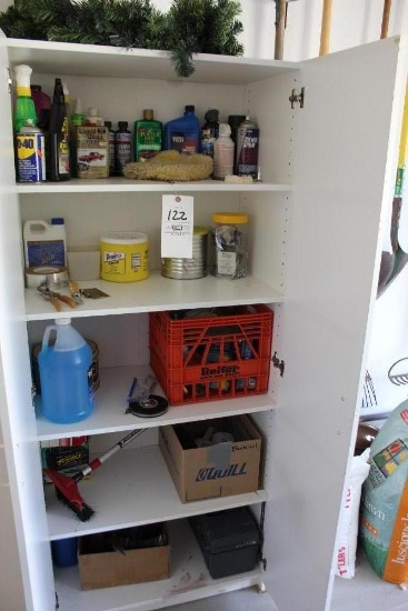 Cabinet #3 Incl. Car Cleaning Supplies
