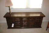 Solid Wood Buffet Server (Contents Sold Separate) & Solid Wood TV Cabinet (TV not included)