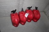 (4) Gas Cans