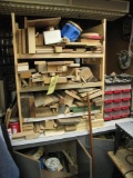 hardware organizer - hardware - wood pcs - saw blades - etc