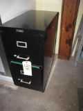 2 drawer file cabinet w/contents
