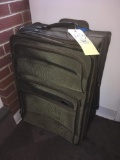clean Samsonite suitcase