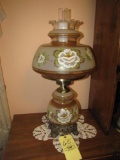 hand painted banquet lamp