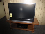 Sony TV - stand - VHS player
