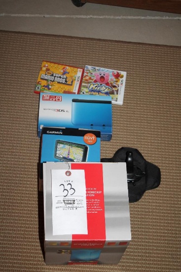 Nintendo DS w/ 2 Games, Garmin Nuvi 760 & Brook Store Weather Station