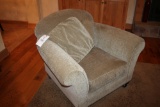 (2) Arhaus Oversized Upholstered Chairs
