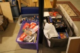 (3) Totes of Assorted Die-Cast Cars & Hot Wheels