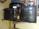 TV, VCR/DVD Player, AV Cart