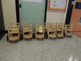 6 Wooden Carts