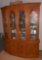 Modern Oak China Cabinet