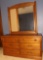 Lexington 6-Drawer Dresser With Mirror, Hat Hooks And Bulletin Board