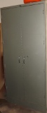 All Steel Equipment 2-Door Gray Metal Storage Cabinet