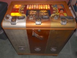 1940 Mills Three Bells Cabinet Slot Machine