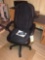 Office Chair with Homedics Massage Pad and Carpet Protector