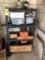 Shelf, HW, Paint supplies, CDs