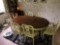 French Provencial Dining Table, 6 Chairs, 2  Leaves