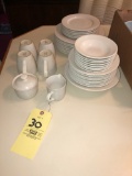 Thompson Pottery Dish Set, Service For 4