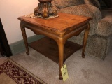 (2) Maple End Tables