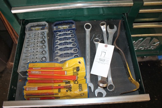 Metric & SAE Gear Wrenches & Punch Set