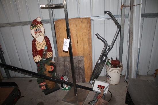 Tail Pipes, Garage Door Opener & Santa
