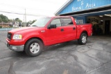 2004 Ford F-150 XLT, Crew Cab, 5.4 Liter V-8, 2-Wheel Drive, Approx. 129,769 Miles