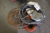 Extension Cords, Large Chain, Heavy Lead Cord