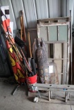 Older Windows, Slate, Wooden Tribal Decor, Brooms & Shovels
