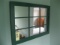 Window panel mirror