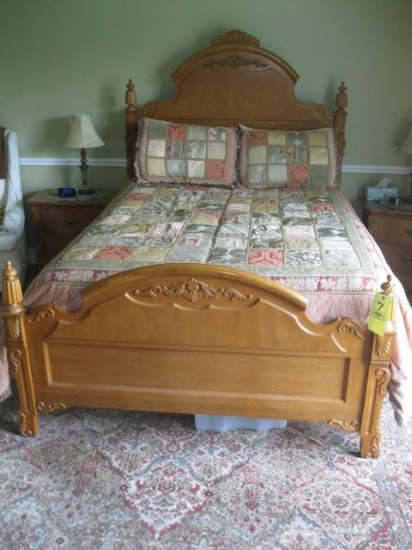 5 pc solid oak bedroom suite