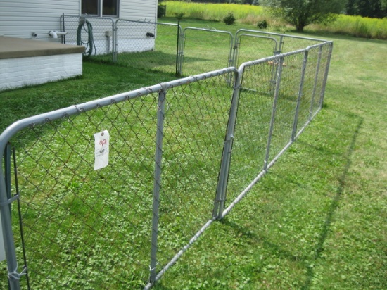 Chain-link fence 7 pcs