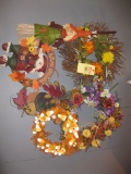 Halloween wreaths/fall decor