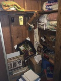 Contents in Closet - Pictures - Paintings - Bedding - Craft Items - Etc.